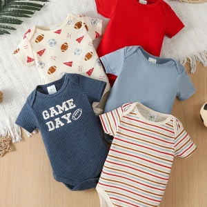 Football-Style Onsie for Boys,
