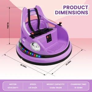 12V Electric Bumper Car
