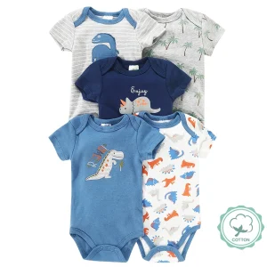 5pcs Baby Onsies