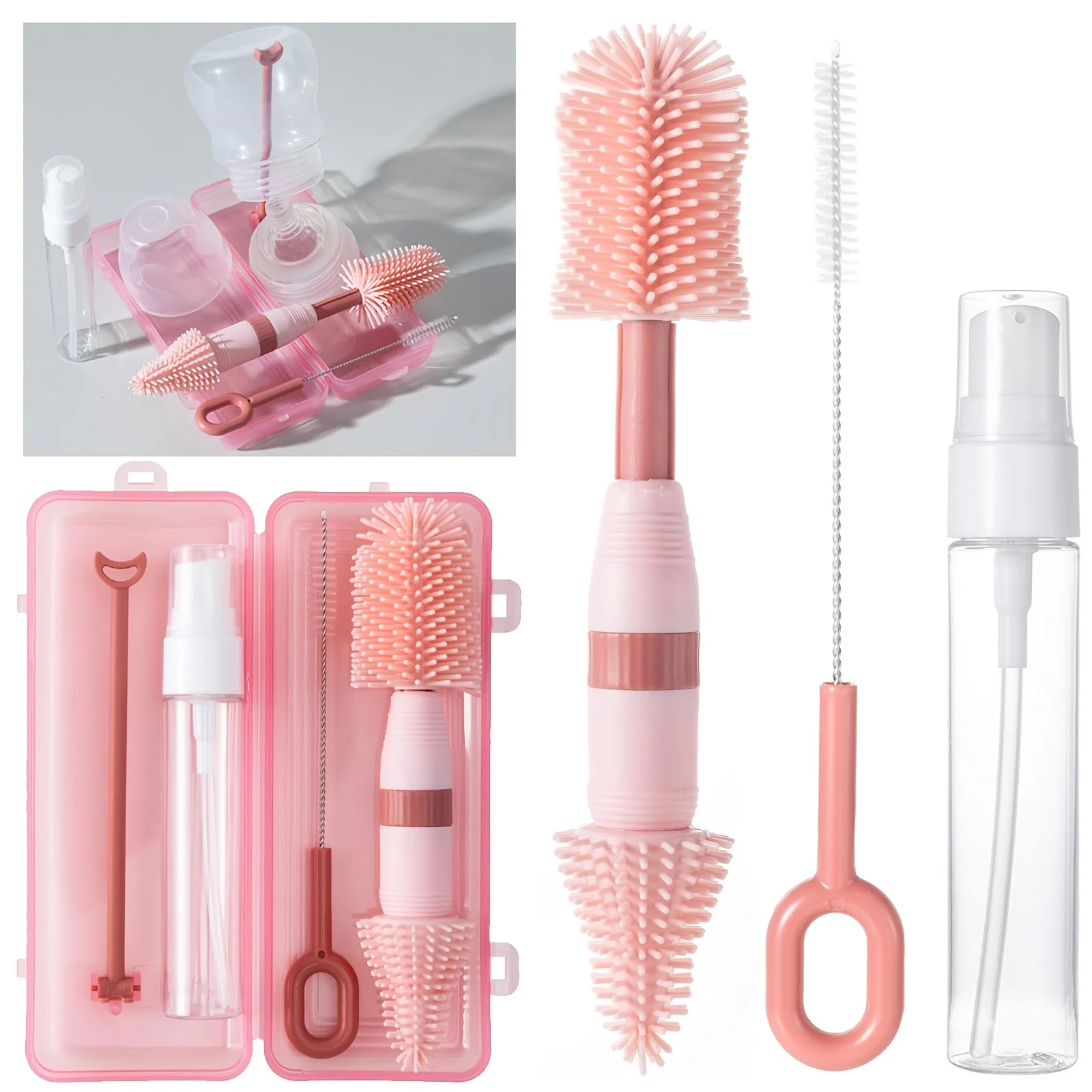 Portable Bottle Brush Set - Image 2