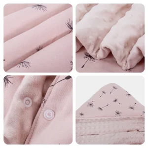 Baby Blanket With Hood - Thumbnail Image 4
